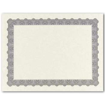 Metallic Silver Parchment Certificate - 100 count [100-934300] : Designer  Papers, decorative printer paper, Printable Paper